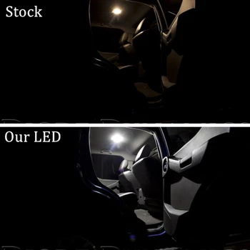6Bulbs Automobilio LED Interjero Žemėlapis Dome Light Kit 2005-2012 M. 2013 M. M. M. Nissan Xterra automobilių Magistraliniai Krovinių Licencijos numerio ženklo apšvietimo Žibintas