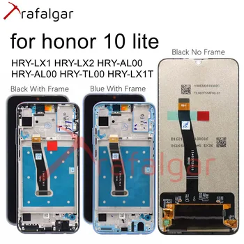 Trafalgaro LCD Huawei Honor 10 Lite LCD Ekranas HRY-LX1 HRY-LX2 Touch Screen Už Garbę 10 Lite Ekranas Su Rėmo Pakeitimo