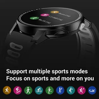 Pilnas Touch Smart Watch Vyrų Smartwatch Elektronika Smart Laikrodis 