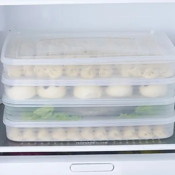 Šaldytuvas Koldūnai Laikymo Dėžę Su Dangčiu, Plastikiniai Šaldikliai Šaldytuvai Erdvė Užsklanda Maisto Organizatorius Stovo Laikiklis Dėklas Dėžės F