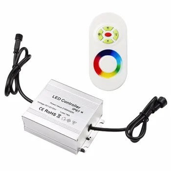Aliuminis LED Kontrolės Sistema 216W IP67 atsparus Vandeniui Belaidžio Kontrolės RGB Šviestuvai su 20M Keičiami Šviesos Spalvų Controler Z101B