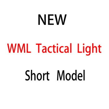 Magorui Taktinis WML Trumpas Modelis WML Ginklas Šviesos Žibintuvėlis Su 20mm Picatinny Rail Mount
