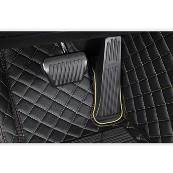 KADULEE užsakymą odos automobilio grindų kilimėliai Lincoln visi modeliai Navigator MKZ MKS MKC MKX MKT automobilių aksesuarai, auto stilius