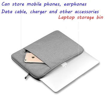 Nešiojamojo kompiuterio Krepšys 11 12 13 13.3 15 colių Atveju, MacBook Air Pro 2019 2020 naujas Oro Pro 13 colių Daugiafunkcį Vandeniui Portfelis Krepšys