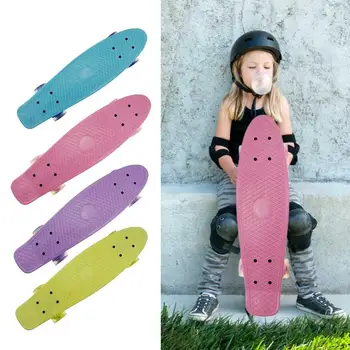 Penboard Riedlentė Vaikams 22 Colių Mini Penny Valdybos Retro Longboard Scooer Skate-valdybos Pennyboard Skate Vaikams Berniukams