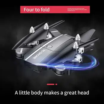 Smart Lankstymo RC Quadcopter Drone Žaislai su FPV HD Kamera Begalvis Režimas 3D Salto