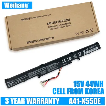 44Wh Weihang Ląstelių iš Korėjos Baterija A41-X550E už ASUS X550 X450 A450 X450E A450V F450E F450JF F450C A450J X450J X751L X751M