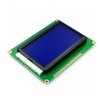 LCD Valdybos Geltona Žalia mėlyna Ekrano 12864 128X64 5V mėlynas ekranas ekranas ST7920 LCD modulis arduino naujas originalus