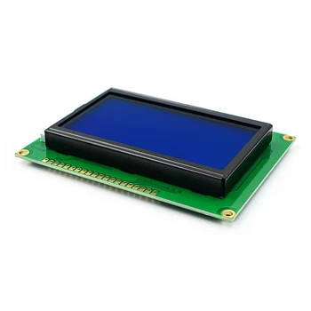 LCD Valdybos Geltona Žalia mėlyna Ekrano 12864 128X64 5V mėlynas ekranas ekranas ST7920 LCD modulis arduino naujas originalus