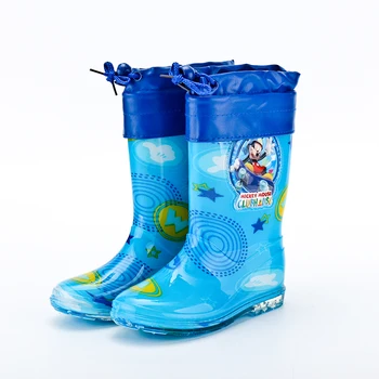 Nauja Disney princesė sušaldyti vaikus lietaus batai guminiai batai animacinių filmų vyrų ir moterų PVC mergaičių vandens batų dydį, 26-38