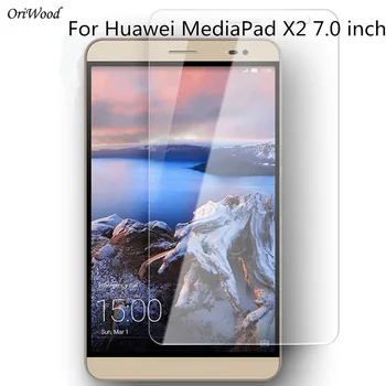 OriWood 9H Grūdintas Stiklas Sprogimui atsparus Stiklas Huawei Mediapad X2 7