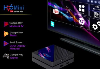 H96 MINI V8 Quad Core RK3228A 4K HD Smart TV Box 