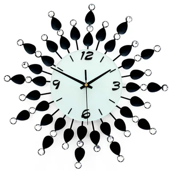 Europos stiliaus Tieyi sieninis laikrodis kūrybos kambarį laikrodis šiuolaikinės paprastas miegamasis išjungti kvarco sieninis laikrodis 67X67CM