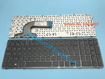 Naujas portugalų klaviatūra HP Pavilion 15-r120np 15-r200np 15-r201np Nešiojamas portugalijos Klaviatūra Su karkasu