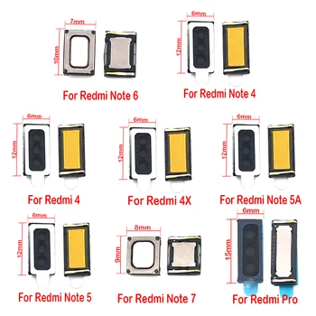 20PCS Ausinės Garsiakalbis Imtuvas atsarginės Dalys Xiaomi Redmi Eiti S2 4A 5 Plius 7, 7A Pastaba 4X 5 5A 6 7 Pro