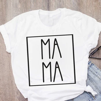 Moterų Atsitiktinis Mama Mama Gyvenime Momlife Leopardo Raštais Motina Vasaros Lady Moteriški Drabužiai Viršūnės T-Shirt Marškinėliai Tees Moterų Marškinėliai