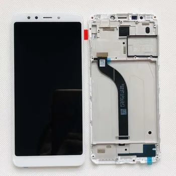 5.7 Už Xiaomi Redmi 5 LCD ekranas+ lietimui skaitmeninis keitiklis su rėmu xiaomi redmi5 Originalus LCD pasaulinė versija