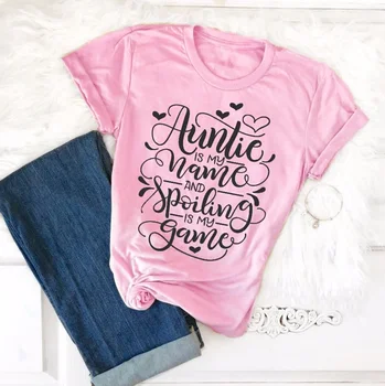 Teta yra mano vardas ir gadinti mano žaidimas Atskleisti Marškinėliai širdies grafinis moterų mados camiseta rosa feminina tee atsitiktinis tumblr viršų