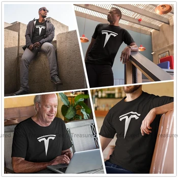 Elon Musk Marškinėliai Tesla Logotipas Whiteu002FRed Marškinėliai Ir Telefono Byla T-Shirt Mens Trumpas Rankovės Marškinėliai, Mielas 6xl 100 Medvilnės Marškinėlius