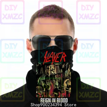 Slayer Karaliaus Kraujo T Bandana Juoda Šiukšlių Sunkiųjų Metalų Visi