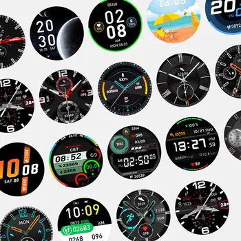 AZiMiYO metalo Smart Žiūrėti 92 Vyrai Paramos Atsiliepti ir Paskambinti Aukščiamačio Judėjimo Kelio Kompasas Muziką GPS Smartwatch