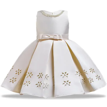 Vaikų Inscenizacija Kamuolys Suknelė, Vaikams, Suknelės Mergaitėms Vestuvių Gėlių Mergaitės Suknelė Bamblys Merginos Elegantiškas Princesė Birthday Party Dress