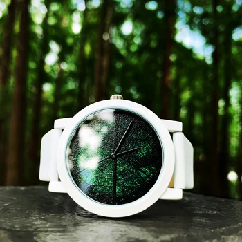 2019 Enmex kūrybinis dizainas neutralus laikrodis lapų venų koncepcija, trumpai paspauskite spalva paprastas veido pobūdžio mados kvarco lady laikrodžiai