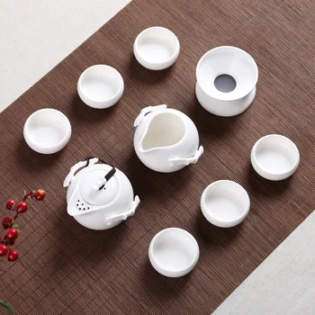 TANGPIN keramikos arbatinukas gaiwan arbatos puodelis puer kinijos kung fu arbatos rinkinys drinkware