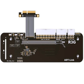 R23SG eGPU PCIe x16 į PCie x4 Pratęsimo Adapterio Kabelį 16x PCI-Express Kabeliai eGPU Grafikos Kortelės Išorės Stove Kabelis