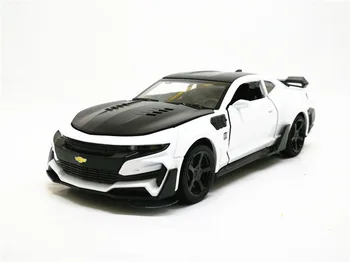 Zhenwei 1:32 Chevrolet Camaro Automobilių Sporto Lydinio Diecast Modelio Automobilių Žaislas Traukti Atgal Mirksi Be Dovanų Dėžutėje Berniukas Žaislas