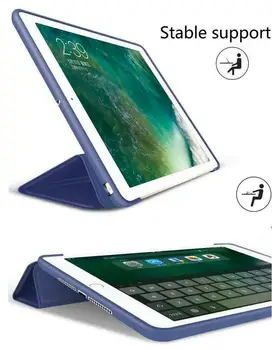 Smart Case For iPad 4 3 2 Atveju PU Odos Padengti iPad Mini 1 2 3 4 7.9