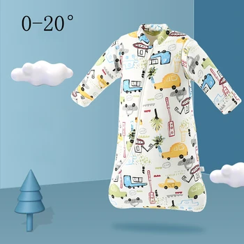 Už Naujagimio miegmaišį Nuimamos Rankovės Vaikų Paketas Žiemą Kūdikių Suvystyti Vežimėlis Saco De Dormir Bebes Slaapzak