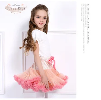 2020 Kūdikių Mergaičių Tutu Sijonas Purus Vaikų Baleto Pettiskirt Baby Girl Sijonai Princesė Tiulio Šalies Ispanų Stiliaus Šokių Sijonai