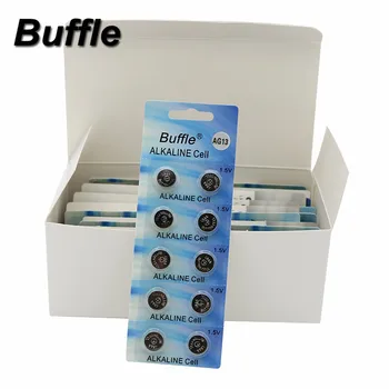 Buffle 40pcs/4packs 13TN LR44 357A S76E G13 Mygtuką Monetos Cell Baterijos 1,5 V Alkaline