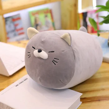 Minkštas Gyvūnų Animacinių filmų Pagalvė Pagalvėlės Mielas Japonijos Pasisekė Fat Cat Pliušinis Žaislas Įdaryti Puikus Vaikams Birthyday Valentino Dovana 40/50 CM