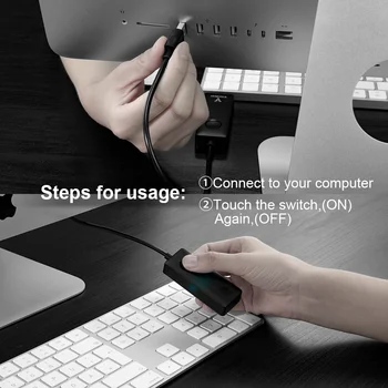 Išskirtinis Imituoti Pelės Judėjimo Disko-nemokamai USB kompiuteryje, Automatinė Pelės Perkraustymas Jiggler