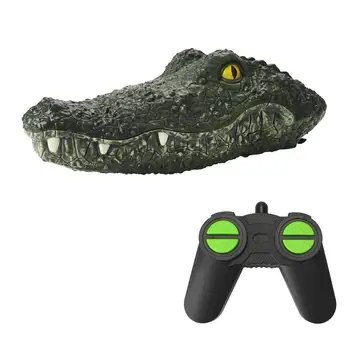 KALIONE RC Valtis Modeliavimas Krokodilo Galva 2.4 G Nuotolinio Valdymo Pokštas Aligatorius Masalui Elektriniai Žaislai Vasaros Vandens Klaidingą Žaislai dovana