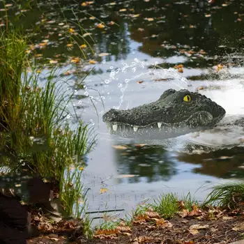 KALIONE RC Valtis Modeliavimas Krokodilo Galva 2.4 G Nuotolinio Valdymo Pokštas Aligatorius Masalui Elektriniai Žaislai Vasaros Vandens Klaidingą Žaislai dovana