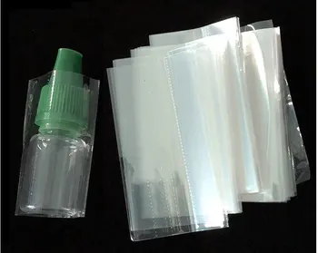 100vnt/DAUG PVC Šilumos Susitraukiančių Wrap saugojimo Krepšys Mažmeninės Antspaudas Pakavimo Maišas, Aišku, Plastiko Maišelis Dovanų Kosmetikos Pakuotės Maišelis
