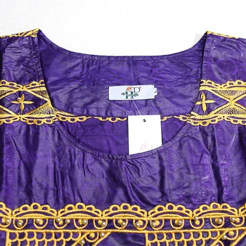 H&D Afrikos Ilga Suknelė Dashiki Drabužius Heidi Bazin Siuvinėjimo Maxi Suknelė Duobute Nėrinių Suknelė Skraiste Femme Afrikinio 2020 Vestuves