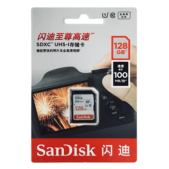 SanDisk SD Kortelė, Fotoaparato 80M-170M/s 256 GB 128GB 64GB 32GB 16 GB Atminties Kortelė U1 U3 4K Flash Kortelės Kamera, Flash Kortelės, SDHC SDXC