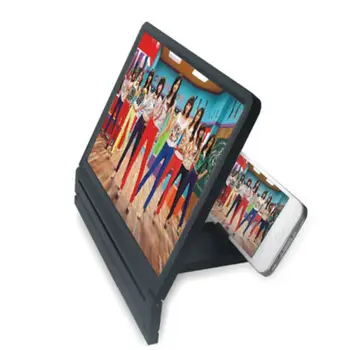Naujausias Turistų 3X Zoom Didinamuoju Stiklu Ekrane Mobilųjį Telefoną Lankstymo HD Stiprintuvą, 3D Filmus Išmaniųjų Telefonų Turėtojams