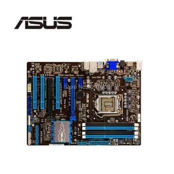 Socket LGA 1155) PCI-E 3.0 USB3.0 SATA3.0 ASUS P8Z77-V LX Darbastalio Plokštė Z77 i3 i5 i7 DDR3 Naudojamas Mainboard