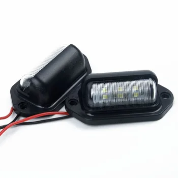 1 Pora Automobilio LED Žibintai 12V 24V A10-30 V IP65 LED Licenciją Plokštelės Šviesos Durų Žingsnis Lempos Automobilių Valtis Sunkvežimių Priekabos