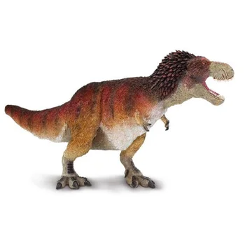 Plunksnų Tyrannosaurus Rex Dinozaurai Klasikinis Žaislai Berniukams, Priešistorinių Gyvūnų Modelis