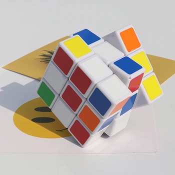 PVC Rubiko Kubo Spalvotų Vaikų, Suaugusiųjų 57mm x 57mm, 1 vnt