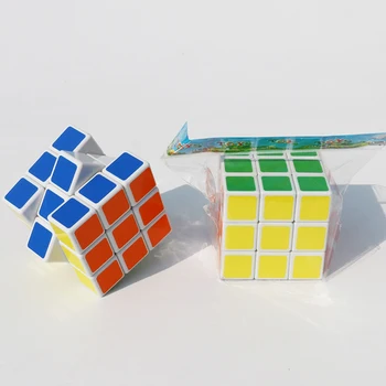 PVC Rubiko Kubo Spalvotų Vaikų, Suaugusiųjų 57mm x 57mm, 1 vnt