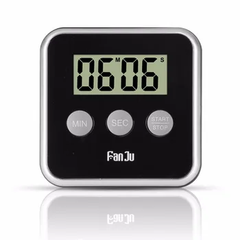 FanJu FJ231 Skaitmeninis Virtuvės Laikmatis Virimo Laikrodis LCD Ekranas su Magnetu Suskaičiuoti Iki Atgalinės atskaitos Signalizacijos Virtuvės Dalykėlių Kepimo Įrankiai