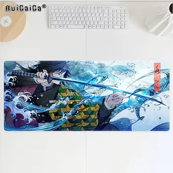RuiCaiCa Cool Naujas Anime Kimetsu nr. Yaiba Gumos KOMPIUTERIO, Kompiuterinių Žaidimų kilimėlis Nemokamas Pristatymas Didelis, Mouse Pad Klaviatūros Kilimėlis