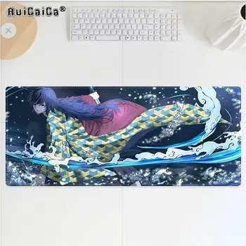 RuiCaiCa Cool Naujas Anime Kimetsu nr. Yaiba Gumos KOMPIUTERIO, Kompiuterinių Žaidimų kilimėlis Nemokamas Pristatymas Didelis, Mouse Pad Klaviatūros Kilimėlis